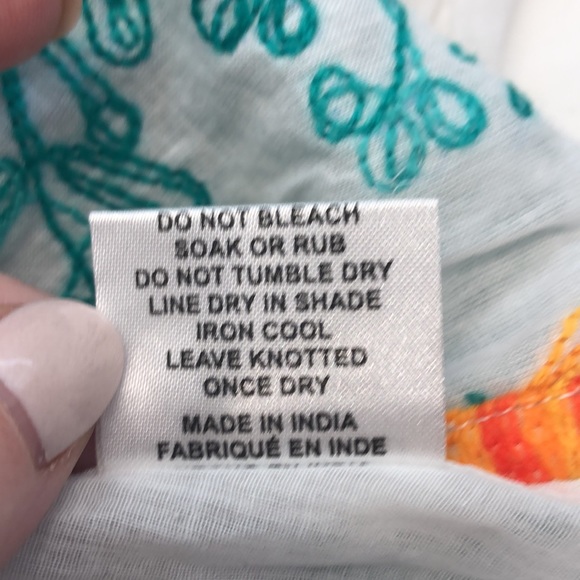 Pure Nordic Swimsuit Coverup Sundress with Floral Embroidery NWT - Picture 11 of 11